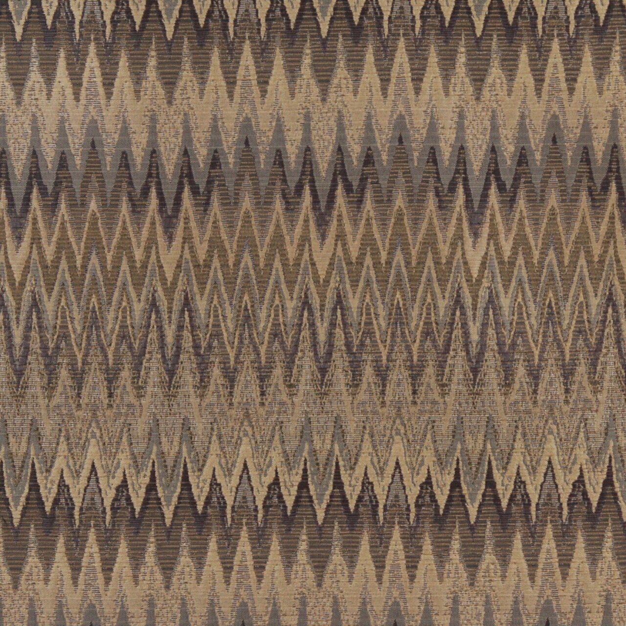 Desert/Flame - Brown Abstract & Geometric Upholstery Fabric 54 Inches"